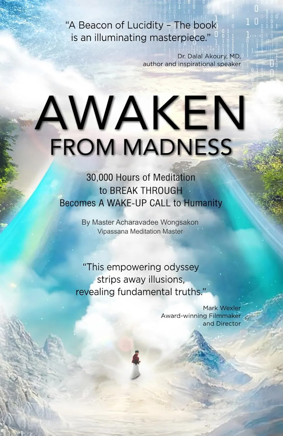 New cover for the book "AWAKEN FROM MADNESS"