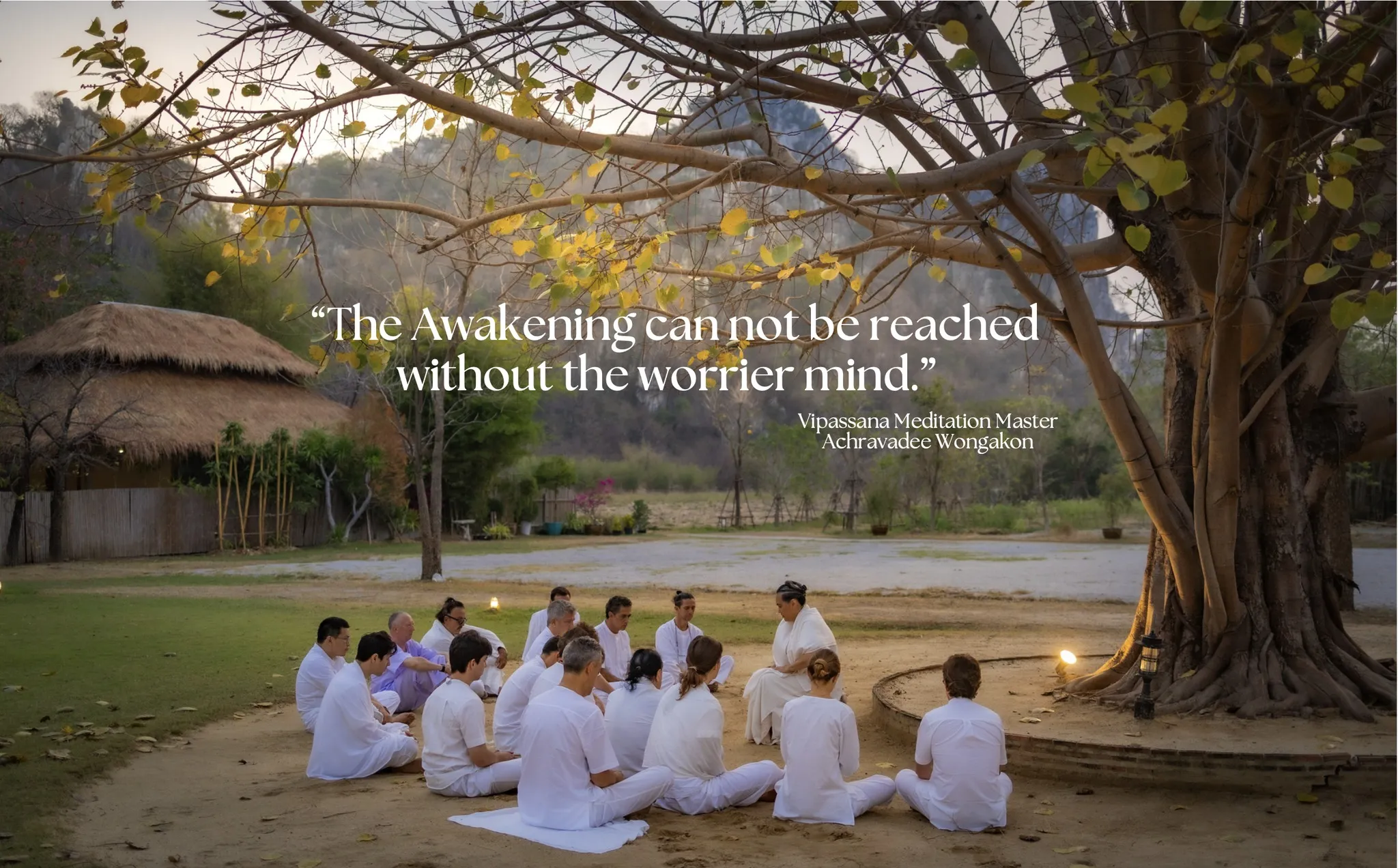 Real Vipassana meditation is the ultimate journey to within